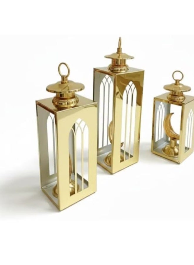 طقم 3 فوانيس زينة رمضان—مثالي لإضفاء لمسة احتفالية وساحرة على منزلك - Image 3